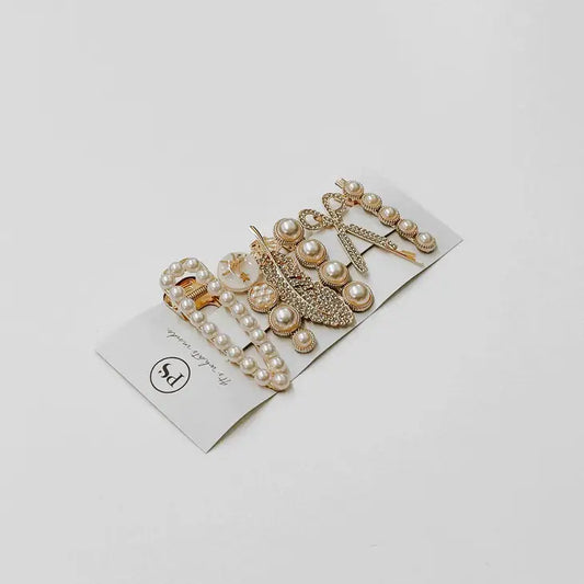 Queen of Pearls Clip Set