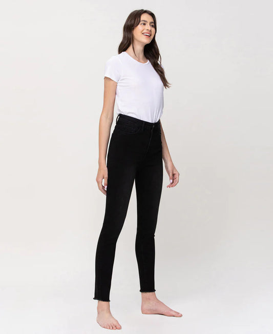 Super High Rise Ankle Skinny Jean