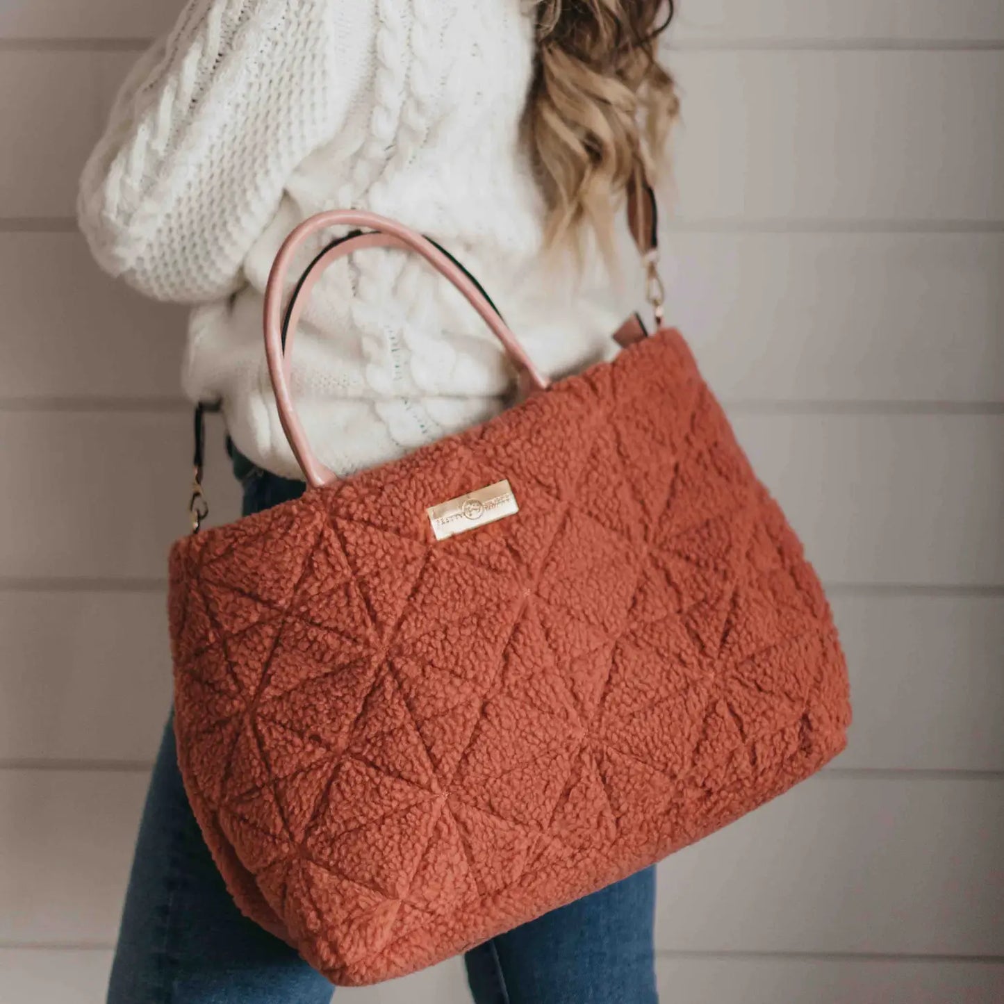 Saylor Sherpa Tote Bag