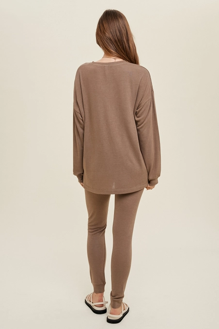 Two Piece Comfy Slub Set