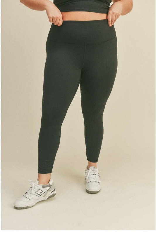 Plus Size Aligned Performance High-Rise Leggings