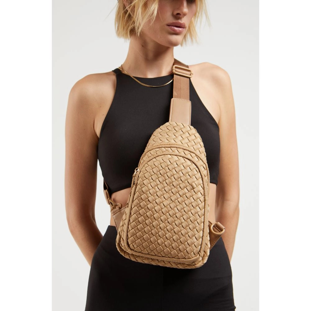 Beyond the Horizon - Woven Neoprene Sling Backpack