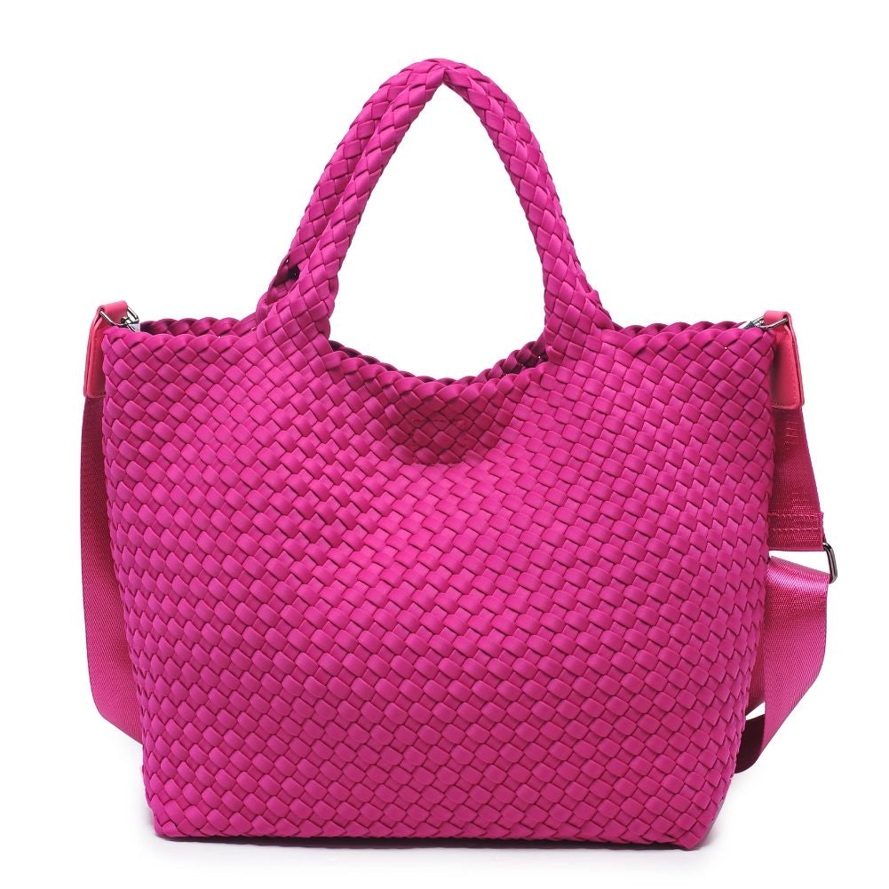 Sky's The Limit - Medium Woven Neoprene Tote