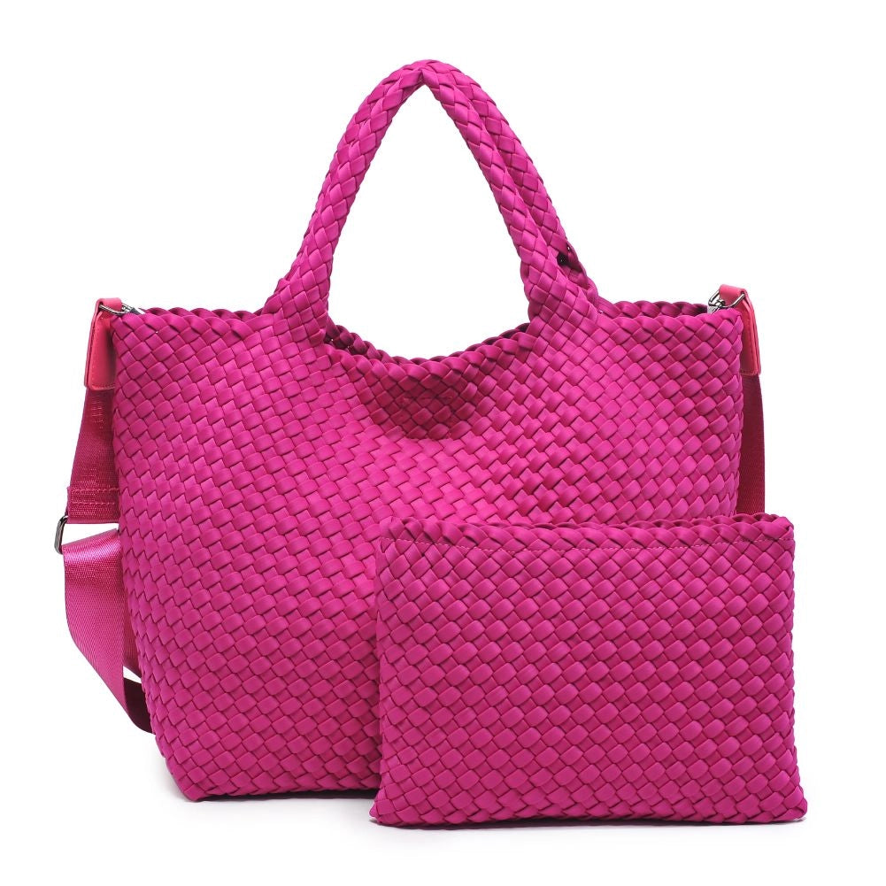 Sky's The Limit - Medium Woven Neoprene Tote