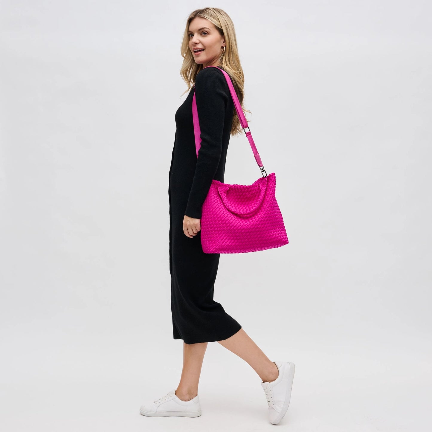 Sky's The Limit - Medium Woven Neoprene Tote