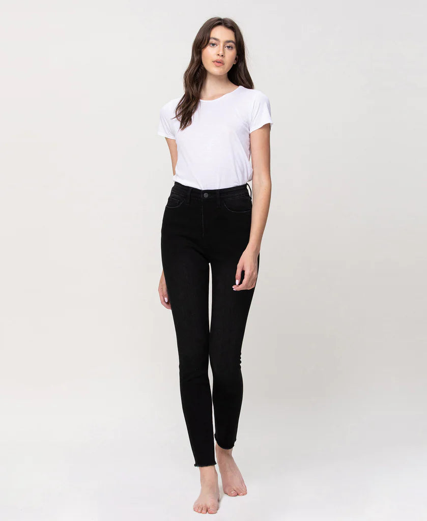 Super High Rise Ankle Skinny Jean