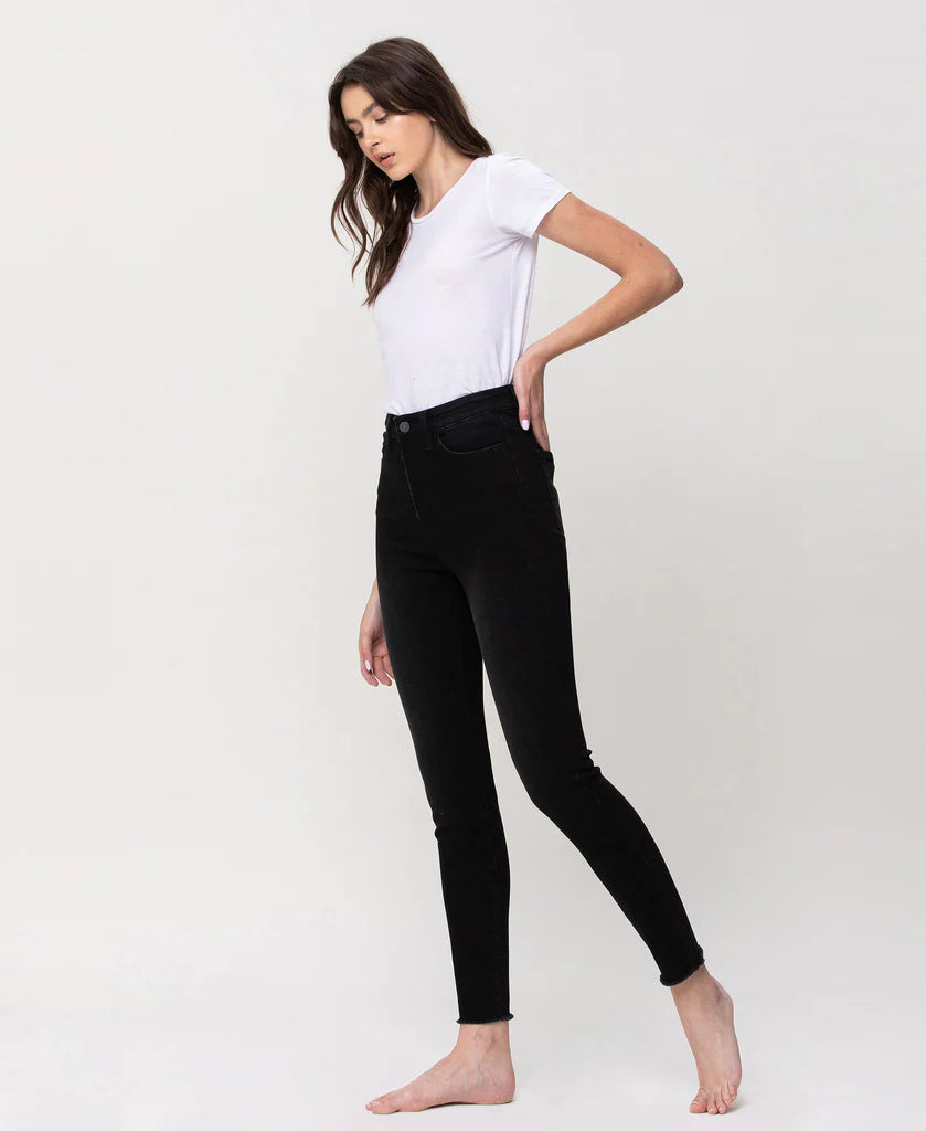 Super High Rise Ankle Skinny Jean