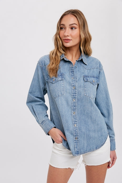 Western Denim Shirt