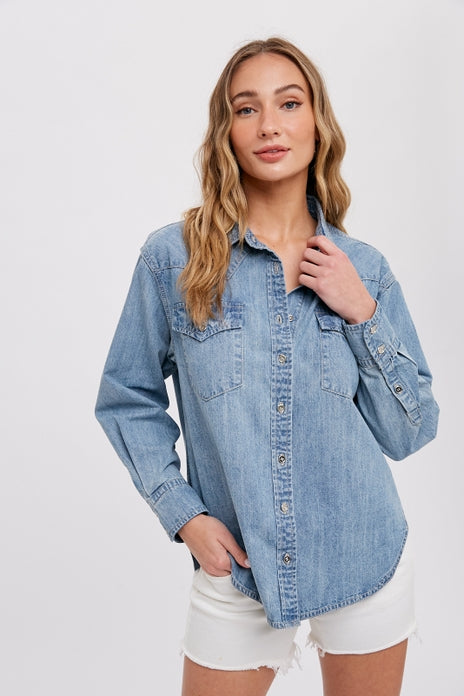 Western Denim Shirt