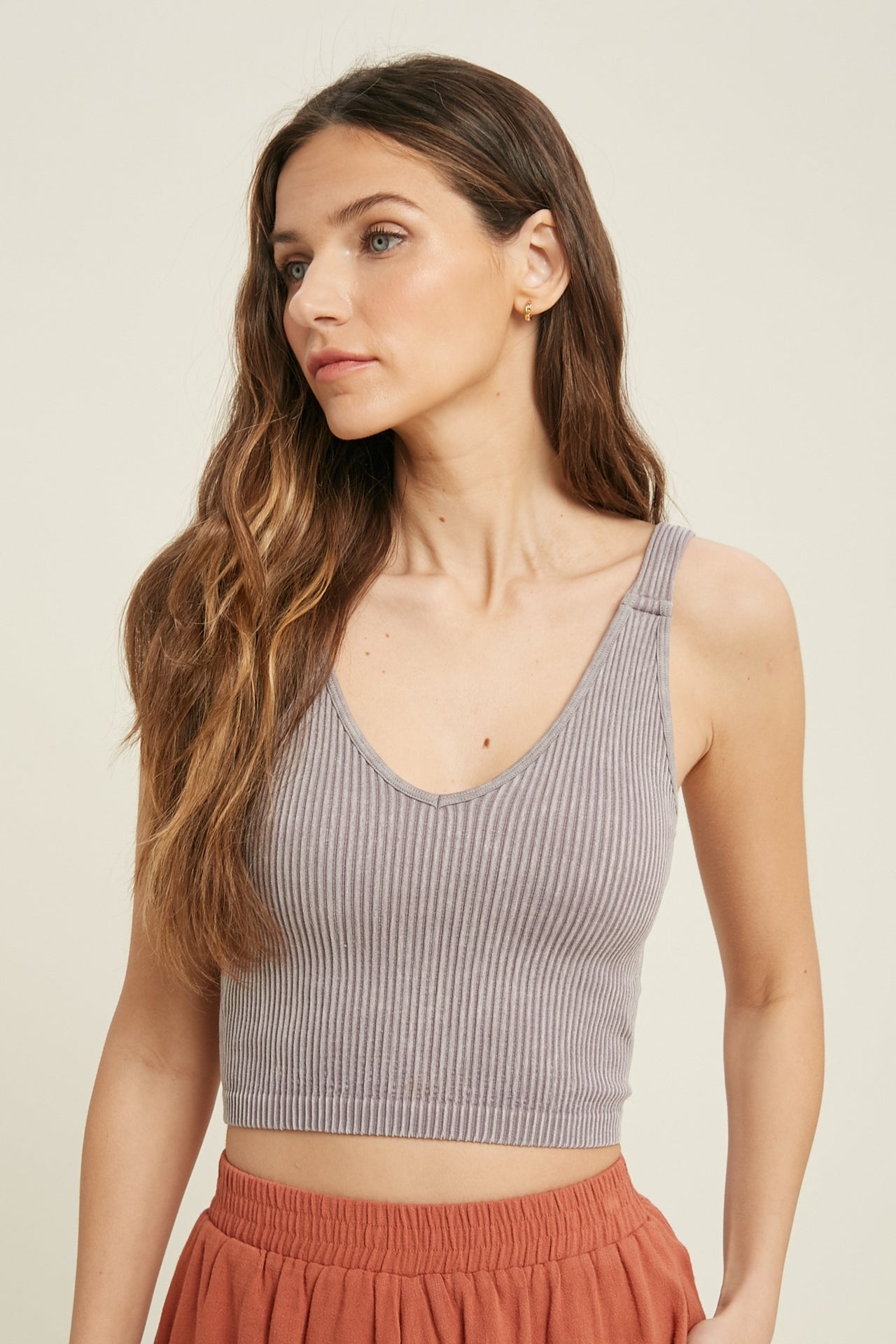 Seamless Ribbed Bralette