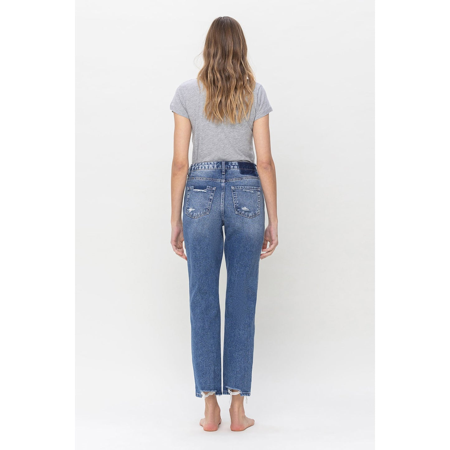 Ultra High Rise Straight Jean